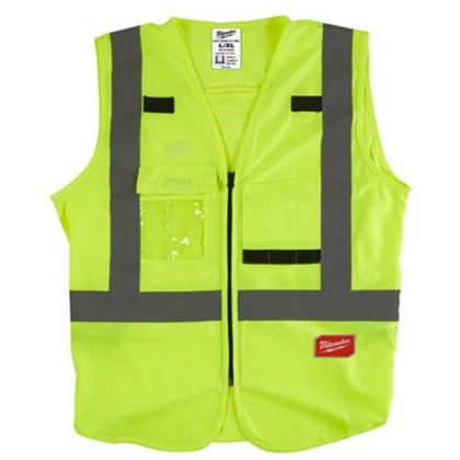 Kamizelka o intensywnej widzialności żółta - L/XL