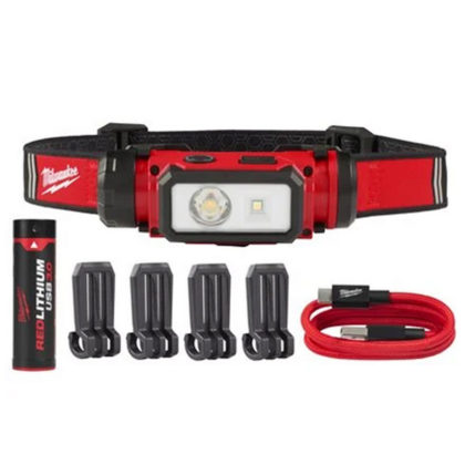 Latarka czołowa ładowana przez USB L4HL2-301  600 lm IP54
